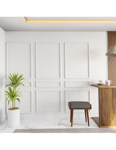 Kit de Molduras Autoadhesivas para Puertas Colingmill 14 Piezas