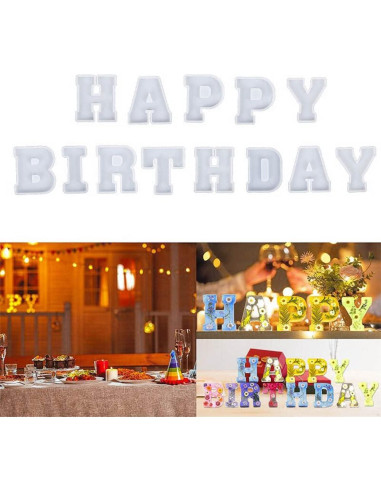 Moldes de Letras Grandes KABAKE para Resina 26 Piezas