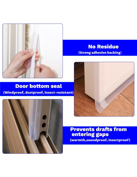 Sellos de Tira de Silicona APORNI 5m Aislante Impermeable