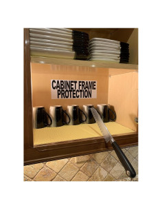 Protector de Puerta Transparente Clear Edge 3 Piezas 83.8 cm