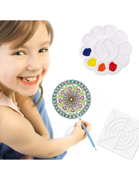 Conjunto de Herramientas de Punteado Mandala Augshy 19 Piezas