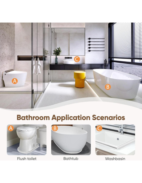 Cinta de Calafateo Autoadhesiva Blanca Effectlife 4 Rollos