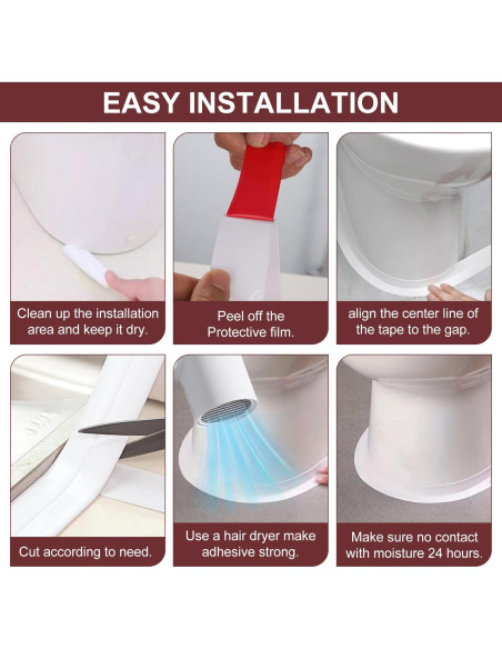 Cinta de Calafateo Blanca Autoadhesiva Kwtpsg 38mm x 3.2m