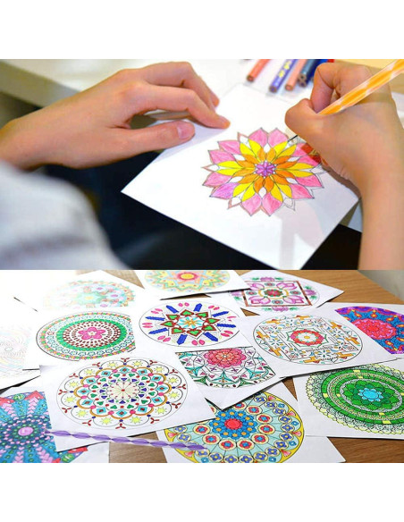 Conjunto de Herramientas de Punteado Mandala Augshy 19 Piezas