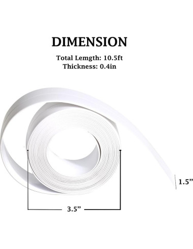 Cinta de Calafateo Autoadhesiva Impermeable AdhesiveX 3.05m