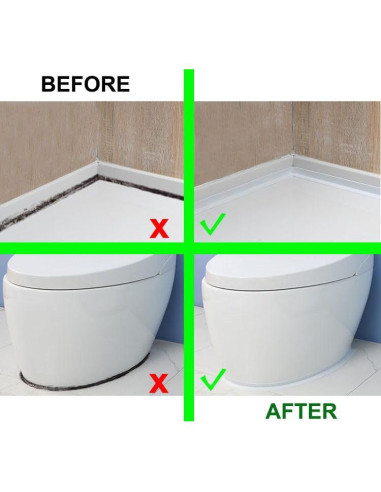 Cinta de Calafateo Autoadhesiva Impermeable AdhesiveX 3.05m