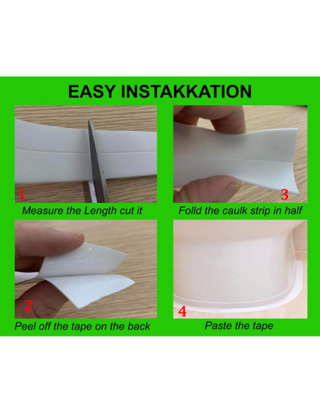 Cinta de Calafateo Autoadhesiva Impermeable AdhesiveX 3.05m