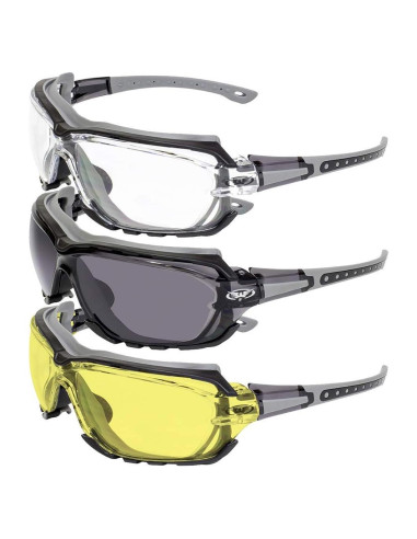 Gafas de Sol Deportivas Global Vision Octane UV400 3 Pares