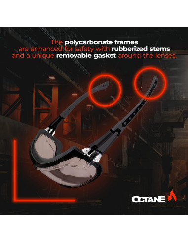 Gafas de Sol Deportivas Global Vision Octane UV400 3 Pares