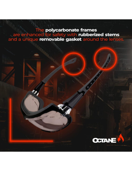 Gafas de Sol Deportivas Global Vision Octane UV400 3 Pares