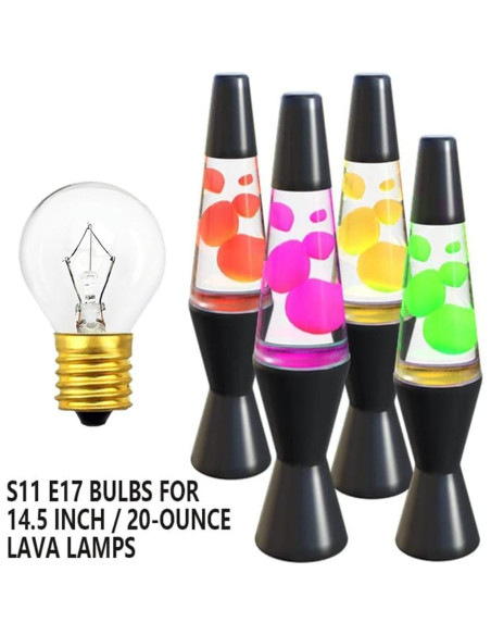 Bombilla de Lava 25W E17 Original para Lámpara 14.5"