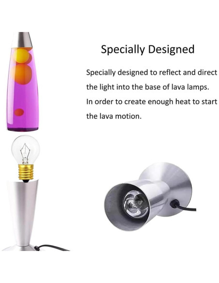 Bombilla de Lava 25W E17 Original para Lámpara 14.5"