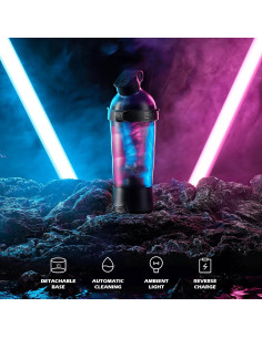 Botella Mezcladora Eléctrica daasigwaa 550ml Tritan Libre BPA 2