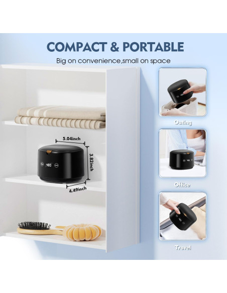 Limpiador Ultrasónico BRNMLD para Dentaduras y Joyería 45kHz