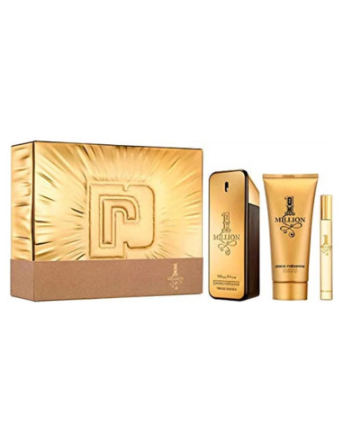 Set de Regalo Paco Rabanne 1 Million 3 Piezas 96.39 ml
