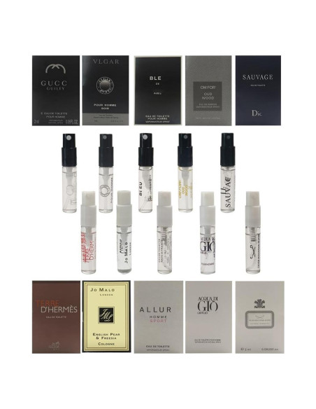 Conjunto de Muestras de Colonia para Hombres Sufeasdf 10 Piezas