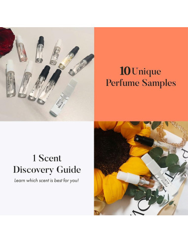 Conjunto de Muestras de Colonia para Hombres Sufeasdf 10 Piezas