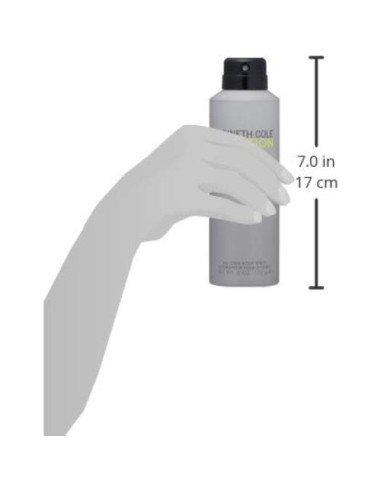 Spray Corporal Kenneth Cole Reaction 170g - Fragancia Cítrica
