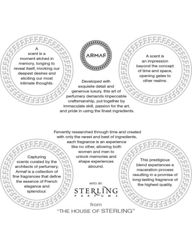 Eau de Parfum El Orgullo de ARMAF Almirante 100ml