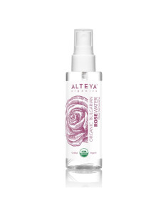 Agua de Rosa Orgánica Alteya 100ml - Certificada USDA