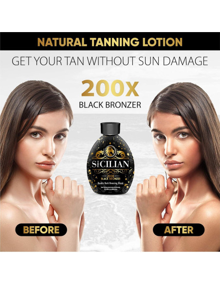 Loción Bronceadora El Siciliano 200X 382.7g - Bronceado Oscuro