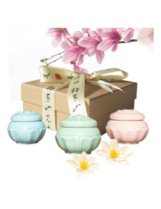 Set de Regalo de Perfumes Sólidos Banami - 3 Fragancias Floral