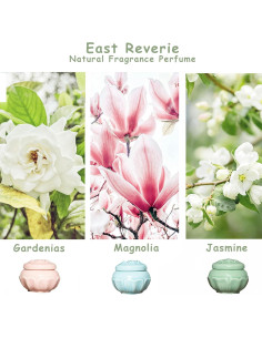 Set de Regalo de Perfumes Sólidos Banami - 3 Fragancias Floral 2