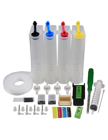 Kit de recarga de tinta para impresora HYROOY 80ml x 4 colores