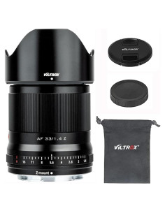 Lente VILTROX 33mm f/1.4 para cámaras Nikon Z - Enfoque automático