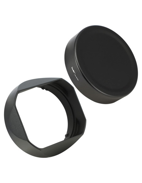 Capucha de Lente Metálica Cuadrada Haoge LH-S245N para Sony FE