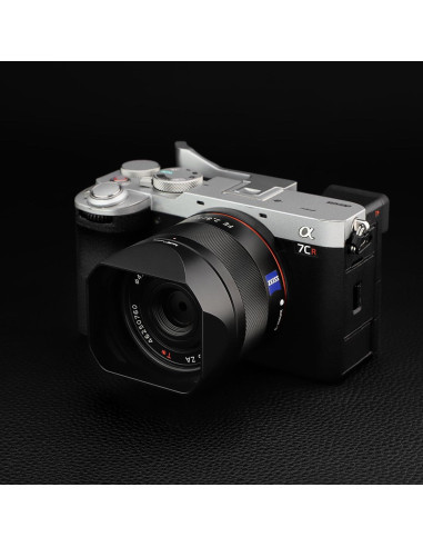 Capucha de Lente Metálica Cuadrada Haoge LH-S245N para Sony FE