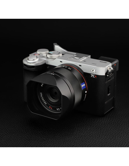 Capucha de Lente Metálica Cuadrada Haoge LH-S245N para Sony FE