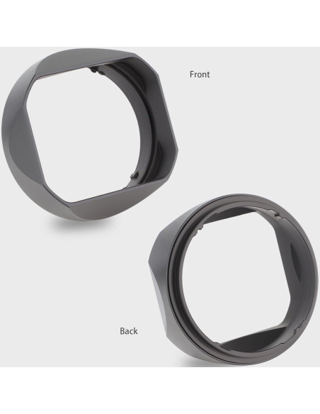 Capucha de Lente Metálica Cuadrada Haoge LH-S245N para Sony FE