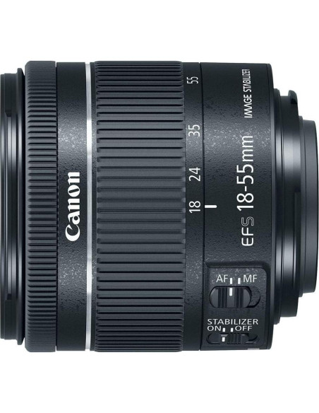 Objetivo Canon EF-S 18-55mm f/4-5.6 IS STM Renovado