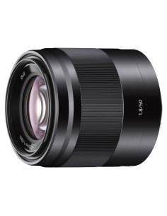 Lente Sony SEL50F18 50mm f/1.8 para Cámaras E Mount - Renovado