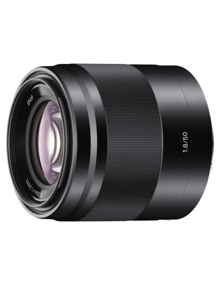 Lente Sony SEL50F18 50mm f/1.8 para Cámaras E Mount - Renovado