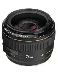 Lente Gran Angular Canon EF 28mm f/1.8 USM para SLR 2