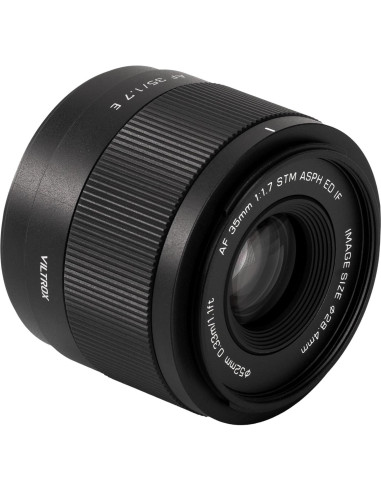 Lente VILTROX 35mm f1.7 E para Sony E - Enfoque Automático