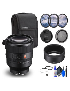 Lente Sony FE 50mm f/1.2 GM + Kit de Filtros y Limpieza