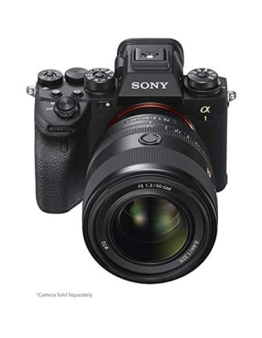 Lente Sony FE 50mm F1.2 GM para cámaras Alpha E-mount