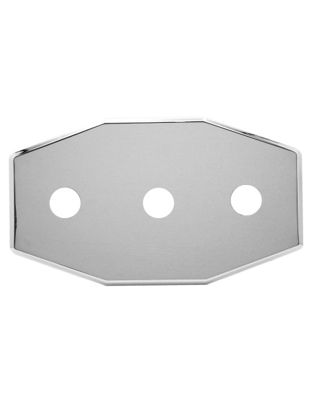 Placa de Remodelación 3 Agujeros Westbrass D505-26 Cromo