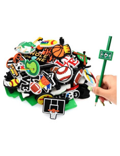 Toppers para Lápices y Bolígrafos XHAOYEAHX 60PCS Deportivos