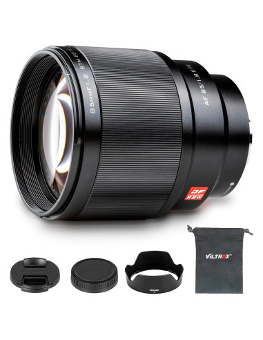 Lente VILTROX 85mm f/1.8 Mark II para Sony E-Mount