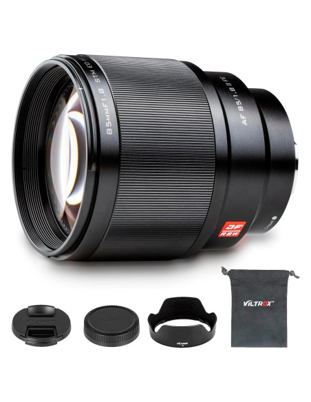 Lente VILTROX 85mm f/1.8 Mark II para Sony E-Mount