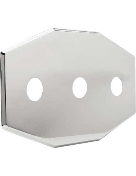 Placa de Remodelación 3 Agujeros Westbrass D505-26 Cromo