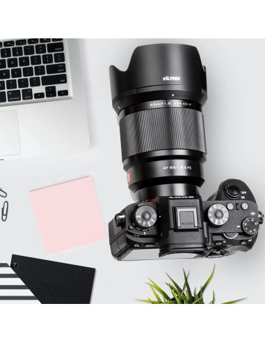 Lente VILTROX 85mm f/1.8 Mark II para Sony E-Mount