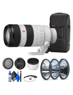 Lente Sony FE 70-200mm f/2.8 GM OSS II + Kit de Filtros y Limpieza