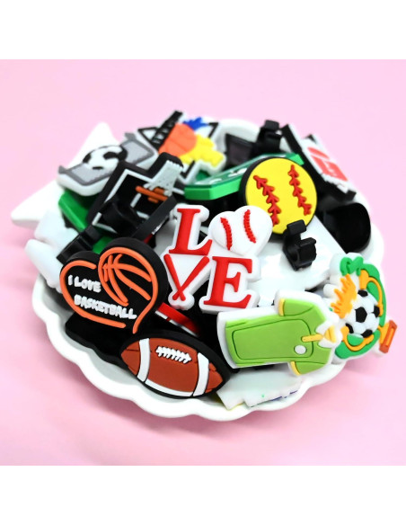 Toppers para Lápices y Bolígrafos XHAOYEAHX 60PCS Deportivos