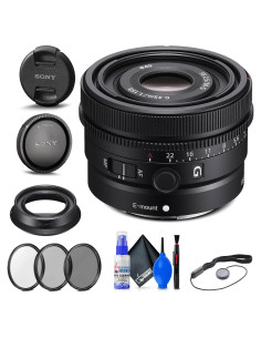 Lente Sony FE 50mm f/2.5 G + Kit de Filtros y Limpieza