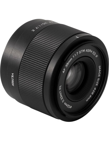 Lente Viltrox 35mm F1.7 E para cámaras Sony E-Mount